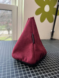 Premium Burgundy Alcantara Suede Shift Boot