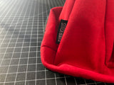 Premium Red Alcantara Suede Shift Boot