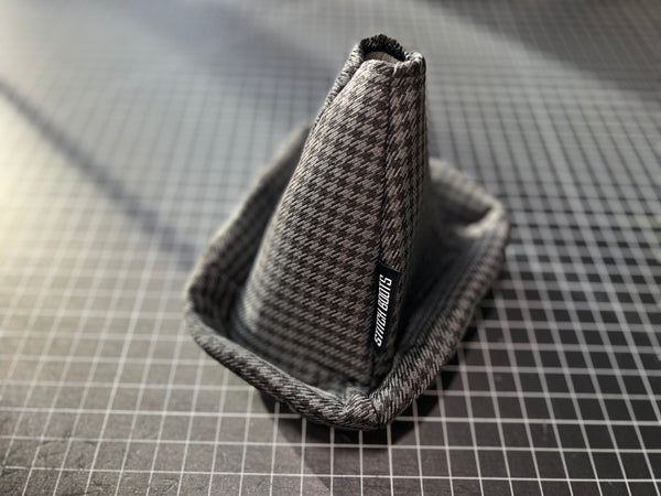 Charcoal Houndstooth Shift Boot – Stitch Boots