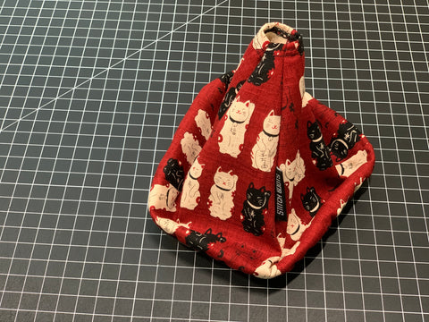 Red Lucky Cat Shift Boot